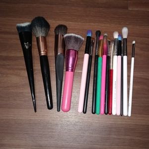 Brushes from Spectrum, Luxie, Colourpop, Nabla...